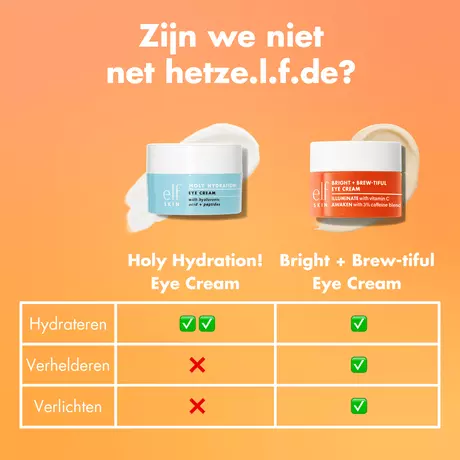 e.l.f. Bright & Brew-Tiful Eye Cream 15 GR