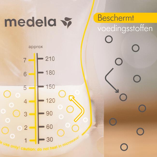 Medela Moedermelkbewaarzakjes met schenktuit 25 stuks