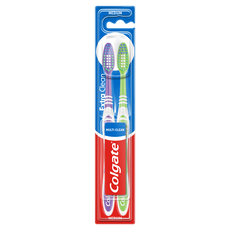 Colgate Extra Clean Tandenborstel 2 stuks