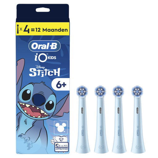 Oral-B iO Kids Stitch Opzetborstels 4 stuks