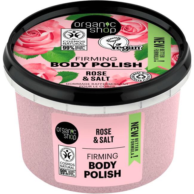 Organic Shop Pearl Rose Cosmos Natural Body Polish 250 ML