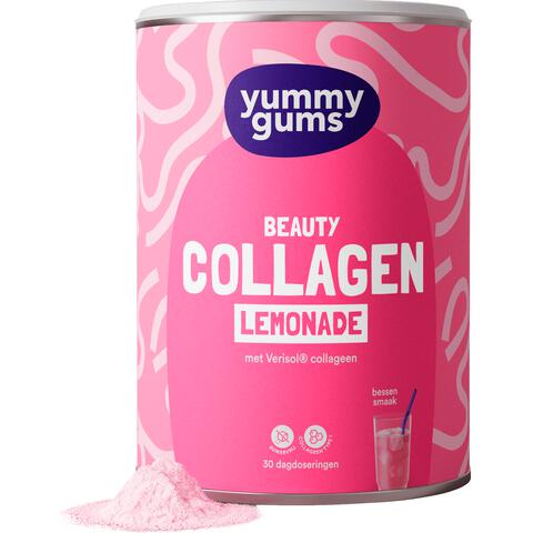 Yummygums Collagen Lemonade Suikervrij 240 GR