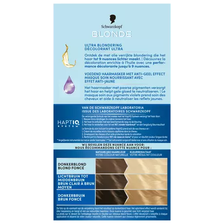 Schwarzkopf Blonde OmegaPlex Intensive Blond Super Plus L1++ Haarkleuring