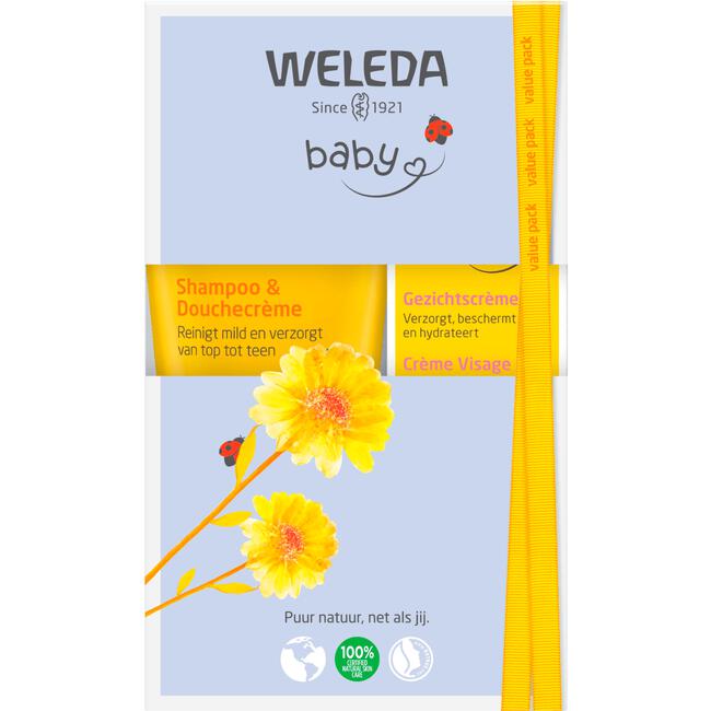 Weleda Voordeelset Calendula Baby Gezichtscreme