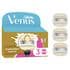 Gillette Venus Comfort Glow Argan Olie Navulmesjes 3 stuks