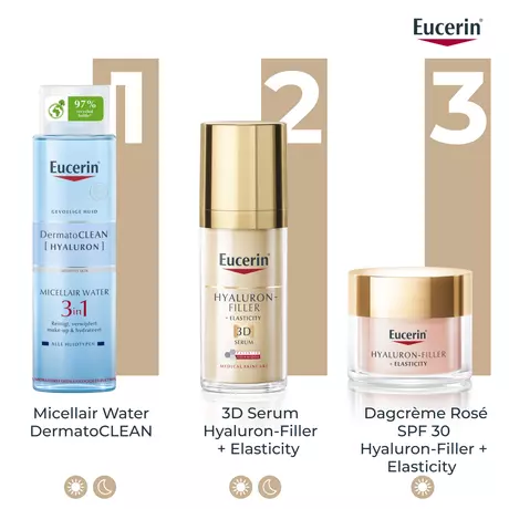 Eucerin Hyaluron-Filler + Elasticity Dagcrème Rose SPF 30 50 ML