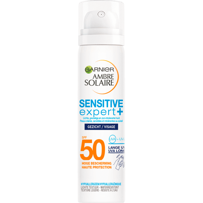 Garnier Ambre Solaire Sensitive Expert+ Anti Age Zonnebrand Crème Factor 50+