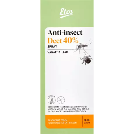 Etos Deet 40% Anti-Insect Spray 60 ML
