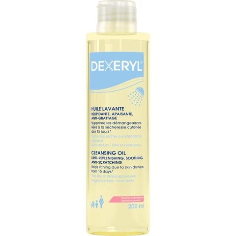 Dexeryl Reinigingsolie Droge Huid 200 ML