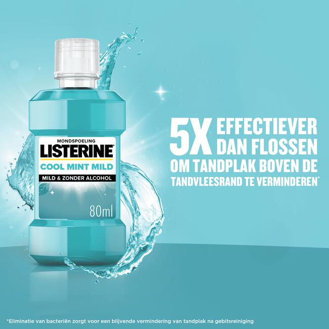 Listerine Cool Mint Mondwater 80 ML