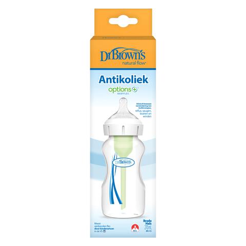 Dr. Brown’s Anti-Colic Brede Halsfles 270 ML
