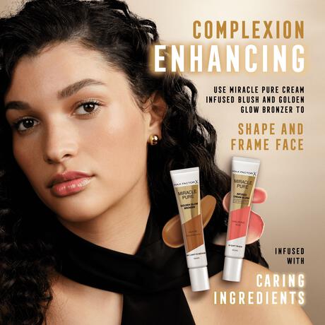 Max Factor Miracle Pure Golden Glow Bronzer 002 Medium To Deep 15 ML