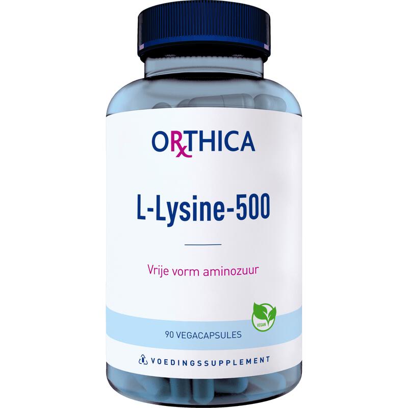 Orthica L-Lysine-500 Capsules 90 stuks