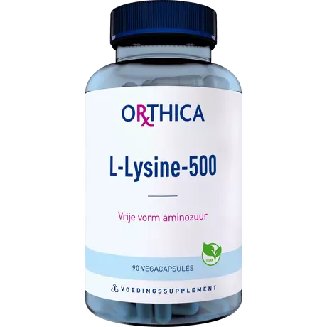 Orthica L-Lysine-500 Capsules 90 stuks