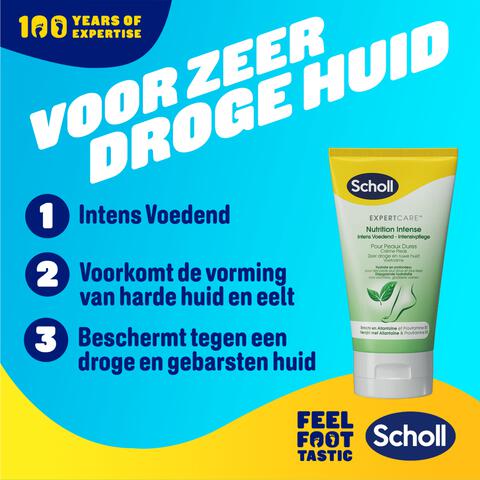 Scholl Nutrition Intense voedende voetcrème - 150 ML