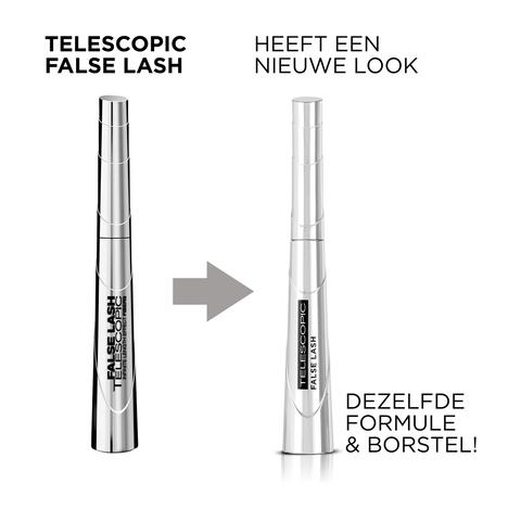 L'Oréal Paris False Lash Telescopic Mascara Magnetic Zwart