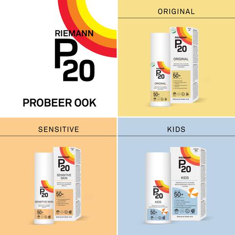 P20 Sensitive Skin Zonnebrand Lotion SPF50+ 200 ML