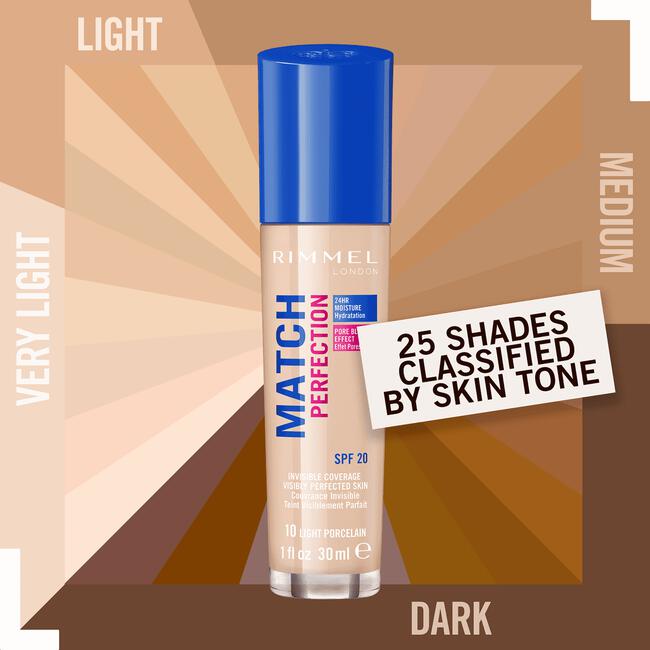 Rimmel London Match Perfection Foundation 203 True Beige Beige