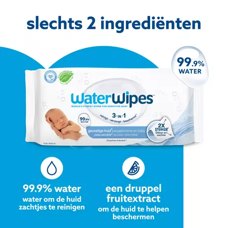 WaterWipes Billendoekjes 12x60 stuks