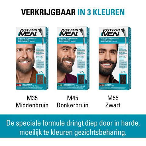 Just For Men Snor & Baard Middenbruin M35