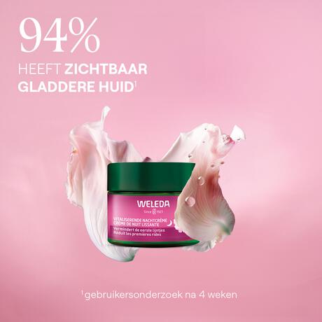 WELEDA Wilde Rozen & Witte Thee Vitaliserende Nachtcrème 40 ML