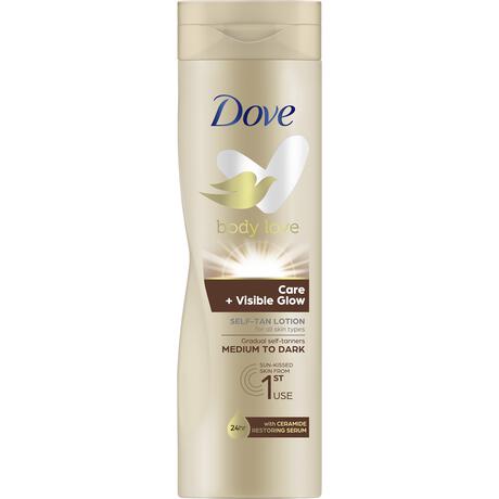 Dove Tanning Lotion Medium-Dark 250 Ml