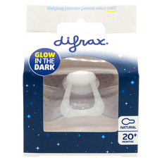 Difrax Natural Fopspeen 20+ M Glow In The Dark