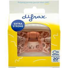 Difrax Fopspeen Natural Roze 20+ maanden