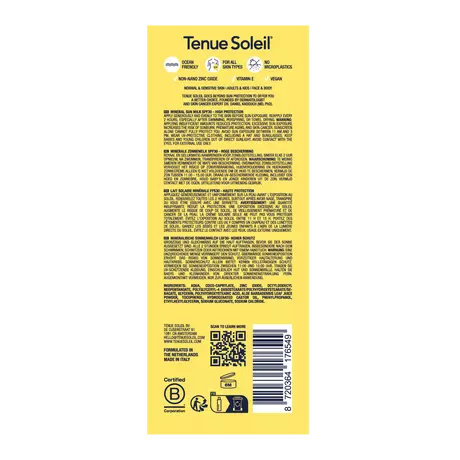Tenue Soleil Mineral Sun Milk SPF30 125 ML