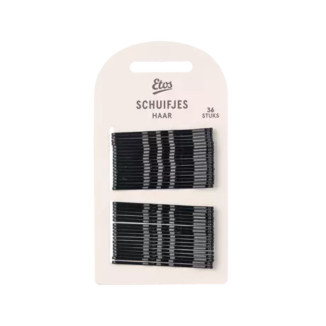 Etos Schuifjes Zwart 36St