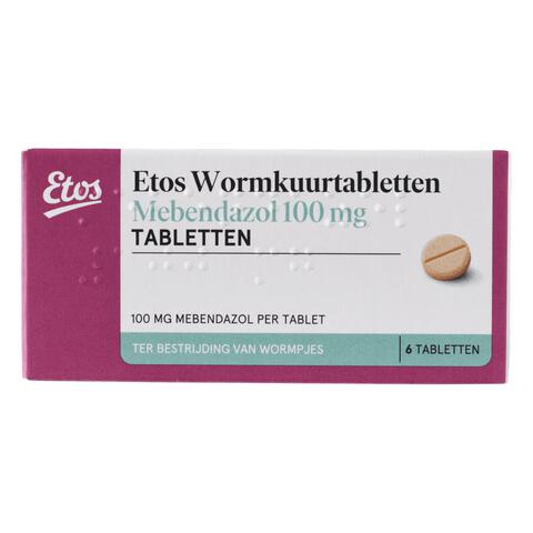 Etos Wormkuurtabletten 100 mg