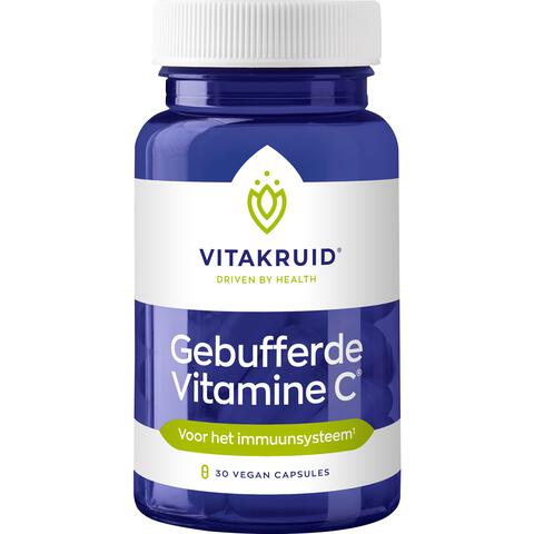 Vitakruid Gebufferde Vitamine C - 30 vegan capsules