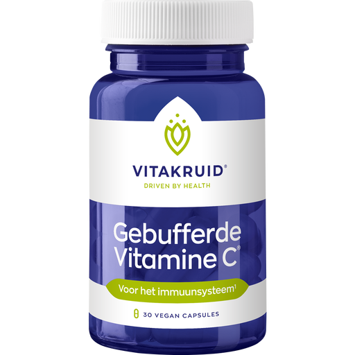 Vitakruid Gebufferde Vitamine C Imuunsysteem Vegan Capsules 30 stuks