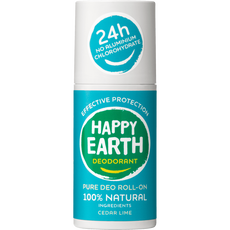 Happy Earth 100% Natuurlijke Cedar Lime Deodorant Roller 75 ML
