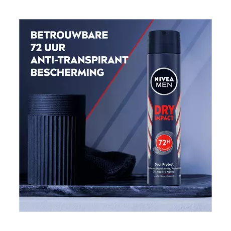 NIVEA MEN Dry Impact Deodorant Spray 200 ML