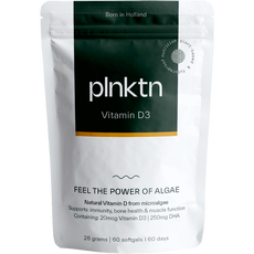 Plnktn Algenolie Vitamine D3 60 stuks
