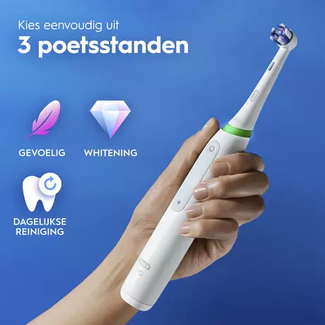 Oral-B iO 3 Clean & Whiten Zwart Elektrische Tandenborstel