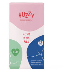 Huzzy Vegan Condoms Classic 12-pack