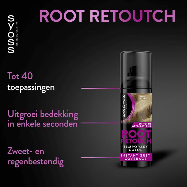 Syoss Uit Groeispray Middenblond