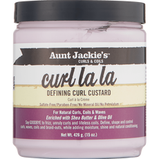 Aunt Jackie's Curls and Coils Curl La La Custard 426 GR
