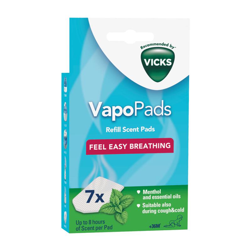 Vicks VapoPads Menthol Geurpads