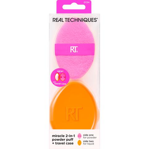 Real Techniques Miracle 2-In-1 Poeder Puff + Case