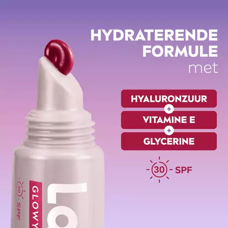 Labello Glowy Lips Hyaluron Berry Glanzende Lippenbalsem SPF30