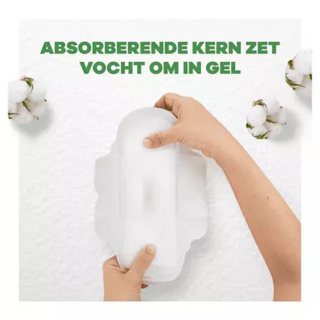 Always Maandverband Cotton Protection Long 9 stuks