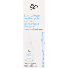 Etos Allergie Oogdruppels Natriumcromoglicaat 20 mg/ml 10 ML