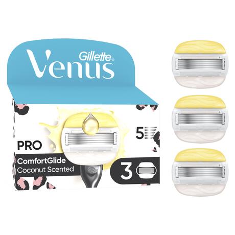 Gillette Venus Comfortglide Luipaard Navulmesjes - 3 Stuks
