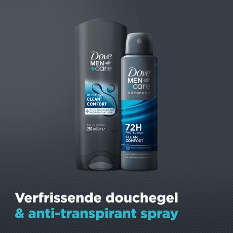 Dove Men+Care Clean Comfort Duo geschenkset 150ml + 250ml