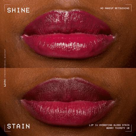 NYX Professional Makeup Lip IV Hydraterende Lipgloss Berry Thirsty