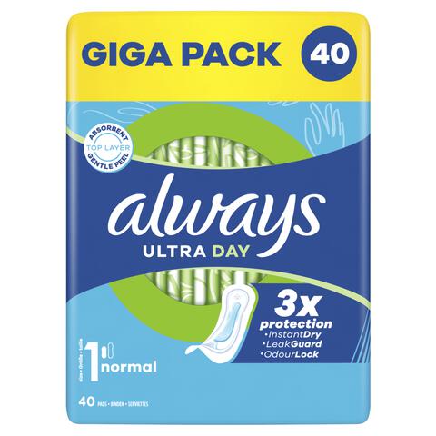 Always Maandverband Ultra Normal Giga Pack