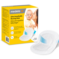 Medela Ultra Ademende Zoogkompressen 30 stuks
